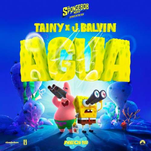 Agua (with J Balvin) - Music From Sponge On The Run Movie